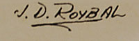 J. D. Roybal signature