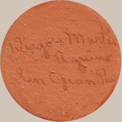 Diego & Martina Aquino Southwest Indian Pottery Contemporary Hopi Pueblo signature