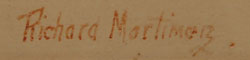 Signature of Richard Martinez (1904-1987) Opa Mu Nu