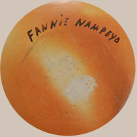 Fannie Nampeyo Southwest Indian Pottery Contemporary Kewa Pueblo Hopi Pueblo signature