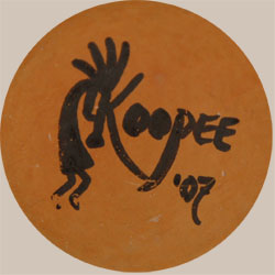 Later Artist Signature - Jacob Myron Koopee (1970-2011) Jake Nampeyo