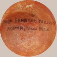 Frances Torivio  signature