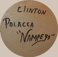 Clinton Nampeyo | Hopi Pueblo | Southwest Indian Pottery | Contemporary | signature