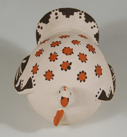 another view of the turkey figurine