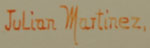 Julián Martinez (Pocano - Coming of the Spirits) signature