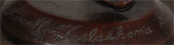 Lowell Talashoma, Sr. signature