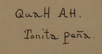 Tonita Vigil Peña - Quah Ah - SIGNATURE