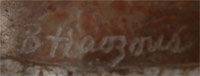  Bob Haozous signature