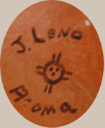 Juana Leno (1917-2000) signature