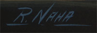 Raymond Naha (1933-1975) signature