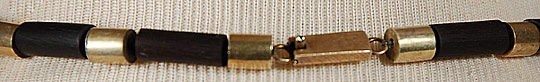 close up view of clasp