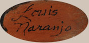 Louis Naranjo (1932-1997) artist signature