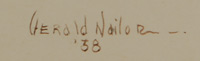 Gerald Nailor (1917-1952) signature