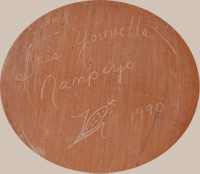 Iris Youvella Nampeyo (1944 – present) signature