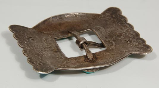back of the buckle