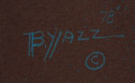Beatien Yazz (1928-2013) Little No Shirt - Jimmy Toddy signature