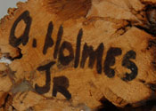 Arthur Holmes, Jr. (b. ca. 1970 - present) signature