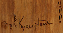 Brendan C. Kayquoptewa (1970-present) signature