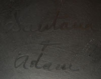 Santana and Adam signature