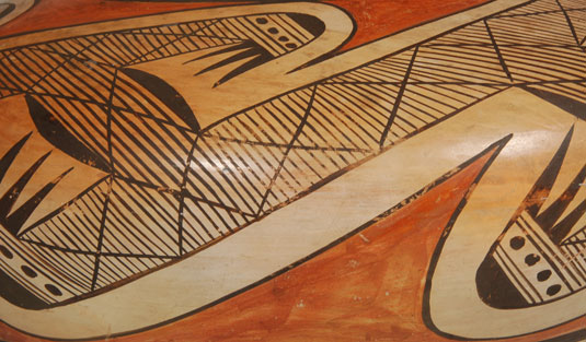 close up view 