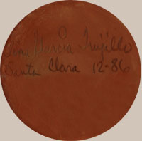 Tina Garcia Trujillo, Santa Clara Pueblo, a signature she used when married