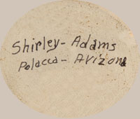 Shirley Adams (ca. 1920s - ) signature
