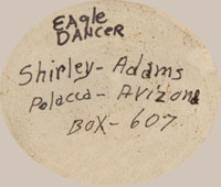 Shirley Adams (ca. 1920s - ) signature