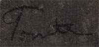 Signature of Tonita Martinez Roybal (1892-1945) Antonita
