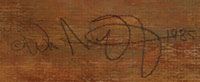 William Acheff (1947 - ) signature