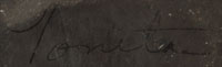 Signature of Tonita Martinez Roybal (1892-1945) Antonita