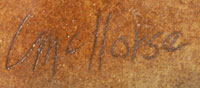 Christine Nofchissey McHorse (1948-present) signature