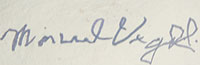 Manuel Vigil (1900 – 1990) signature