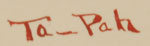 Rita Martinez (Ta-Pah) signature