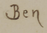 Signature of Ben Quintana (1923-1944) Ha-a-tee
