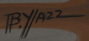 Signature of Beatien Yazz (b. 1928) Little No Shirt - Jimmy Toddy
