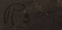 Rose Gonzales (1900-1989) signature