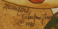 Artist Signature - Janeele Numkena Talayumptewa