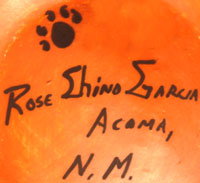 Rose Chino Garcia (1928-present) signature