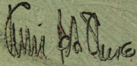 Kevin Red Star (1943-present) signature