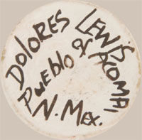 Dolores Lewis Garcia (1938-present) signature