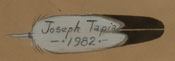 Joseph Tapia (1959-1991) signature