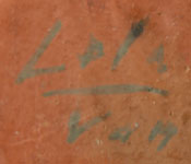 Lela and Van Gutierrez (1895-1966/c1870-1956) signature