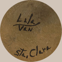 Lela and Van Gutierrez (1895-1966/c1870-1956) signatures