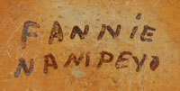 Fannie Polacca Nampeyo (1900-1987) signature