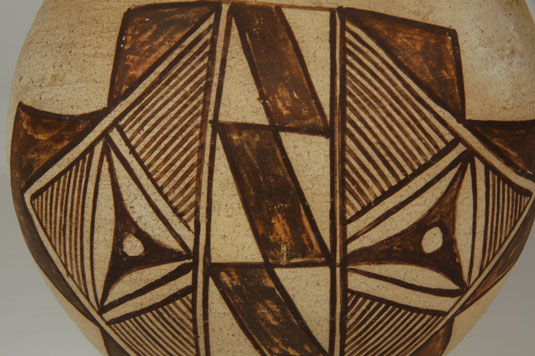 Close up view