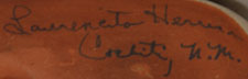 Laurencita R. Herrera (1912–1984) signature