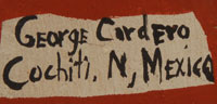 George Cordero (1944-1990) signature