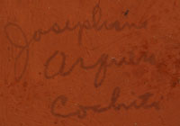 Josephine Arquero (1928- ) signature