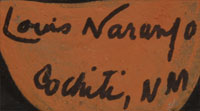 Louis Naranjo (1932-1997) signature