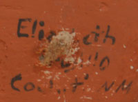 Elizabeth Trujillo (1949- ) signature